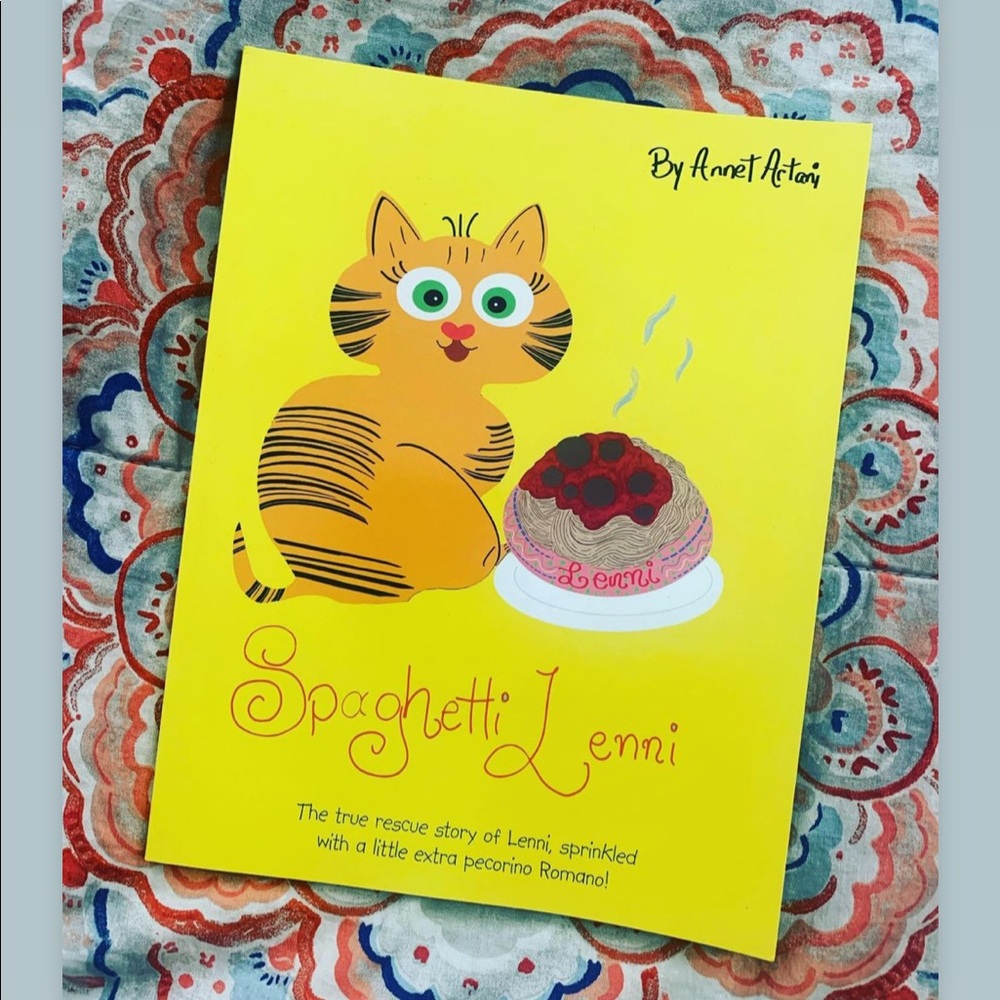 Spaghetti Lenni - A book about accepting your body w love as is for children.